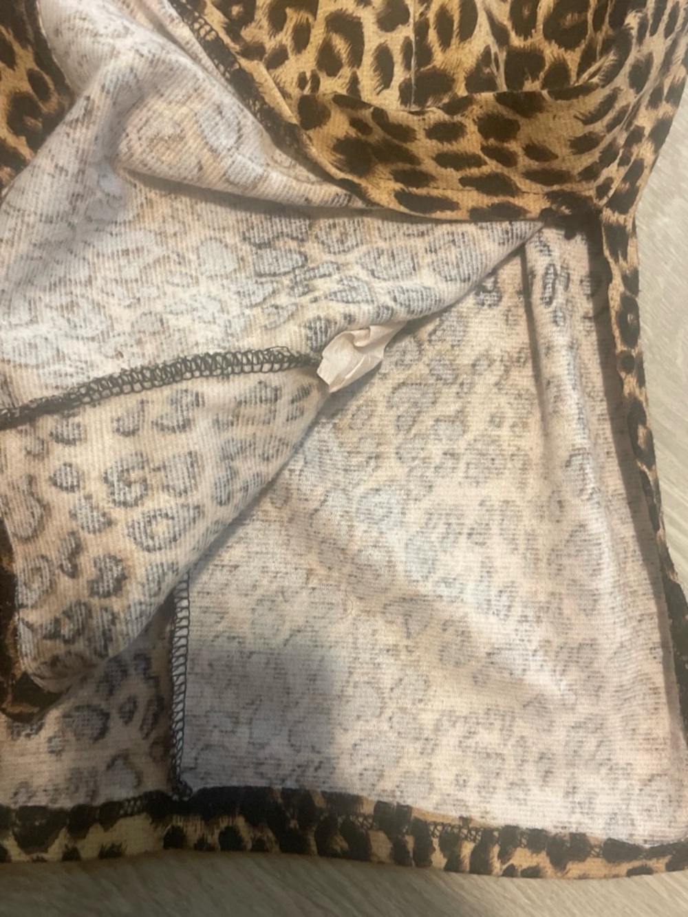 Animal-Print Midi Pencil Skirt in Brown - Picture 4 of 4
